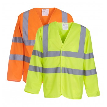 Hi-Vis Long Sleeve Jacket Relective